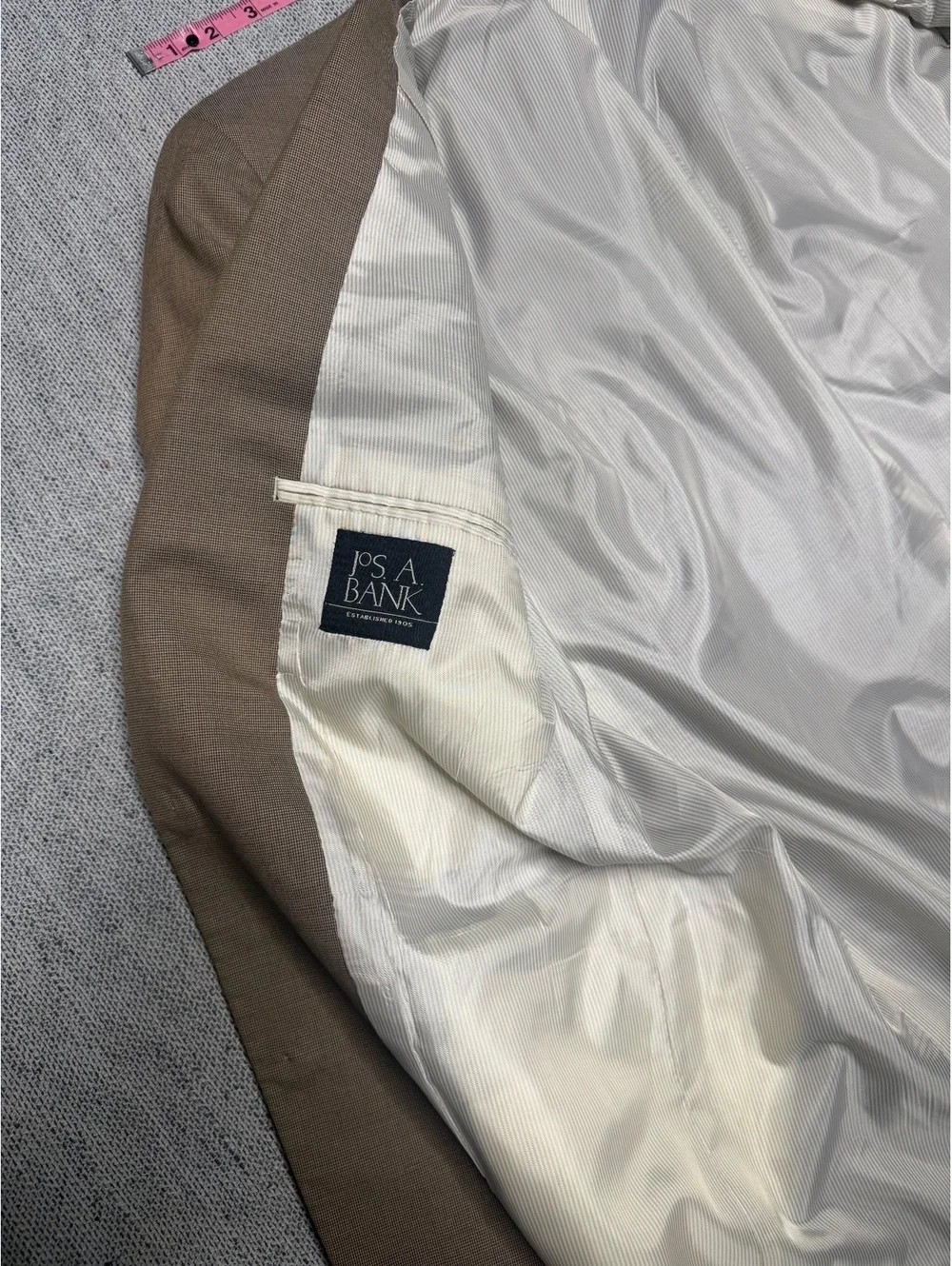 Jos. A. Bank Men's Brown Blazer Jacket Made in India